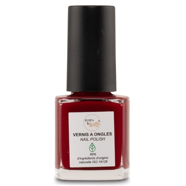 Born to Bio Organic Natural Nailpolish, 7,5 ml, N°7 Cerise