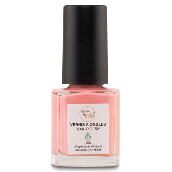 Born to Bio Organic Natural Nailpolish, 7,5 ml, N°3 Rose Pâle