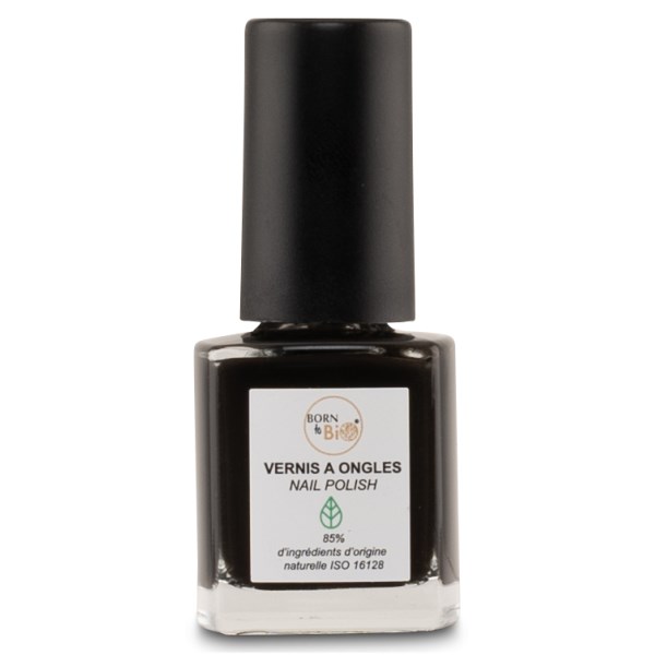 Born to Bio Organic Natural Nailpolish, 7,5 ml, N°10 Noir