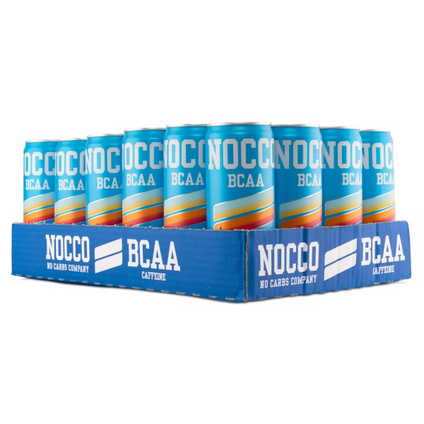 NOCCO BCAA, Sunny Soda, Koffein, 24-pak