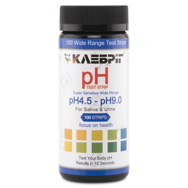 PlanetsOwn Test Strips Super Sensitive pH 4.5-9, 100 stk