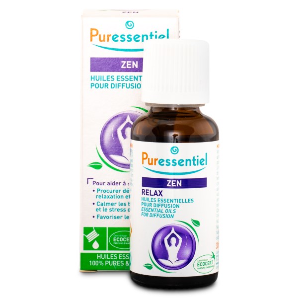 Puressentiel Essential Oils for Diffusion, 30 ml, Zen