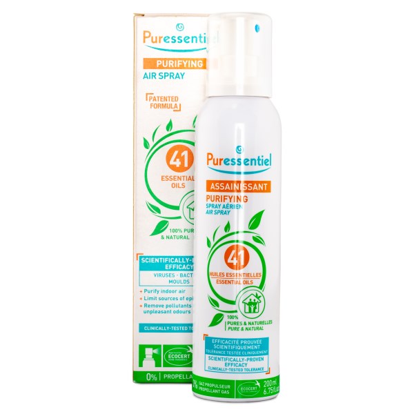 Puressentiel Purifying Air Spray w 41 Essential Oils , 200 ml