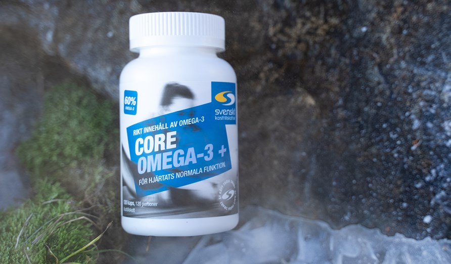 En beholder Core Omega-3+